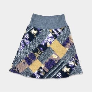 RARE SIMONE SEIDEL Berlin Skirt Size 36 Multicolor GUC